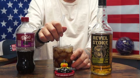 Coye Burton - Revel Stoke Hardcore Apple Whiskey & Dr Pepper Blackberry