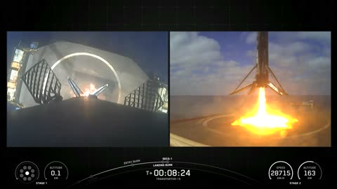 Falcon 9’s first stage has landed, completing this booster’s 30th flight!