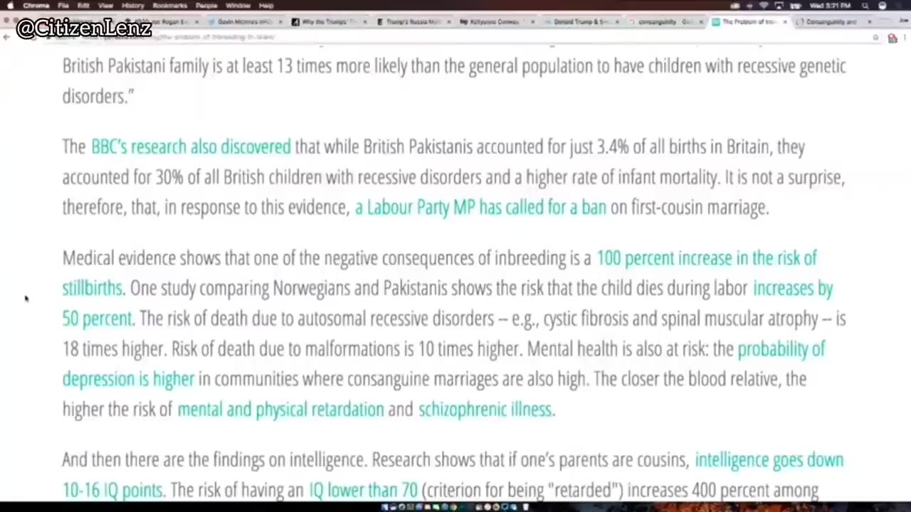 Joe Rogan has his mind blown by inbreeding statistics among immigrants in the UK.