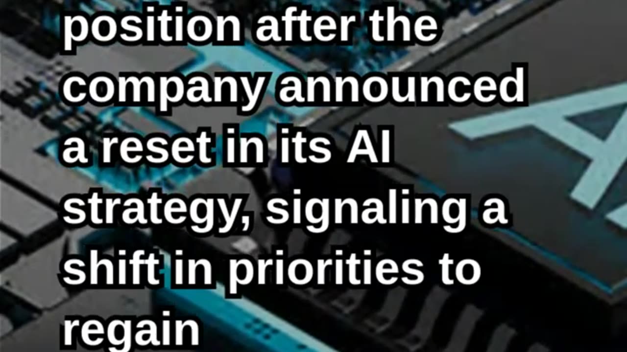New AI Strategy Challenges Intel's Market Position