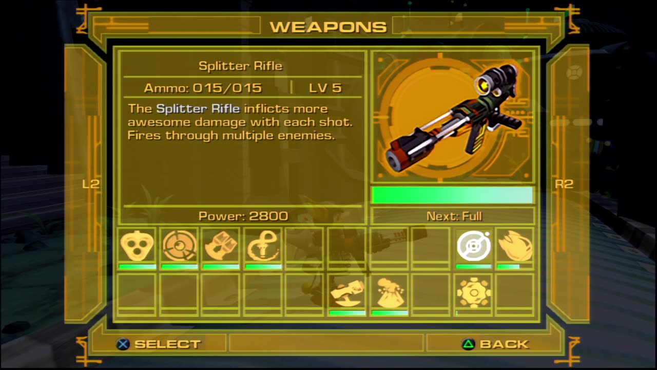 Playing Ratchet & Clank: Up Your Arsenal on PS 3