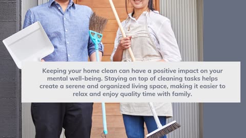 Why House Cleaning Is Good For Mental Health