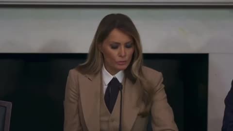 MELANIA TRUMP’S FULL SPEECH AT HER CAPITOL HILL ROUNDTABLE SHE ADVOCATES FOR THE TAKE DOWN ACT