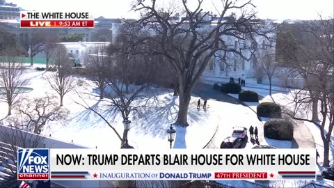 Bidens greet Trumps for pre-inauguration tea at White House