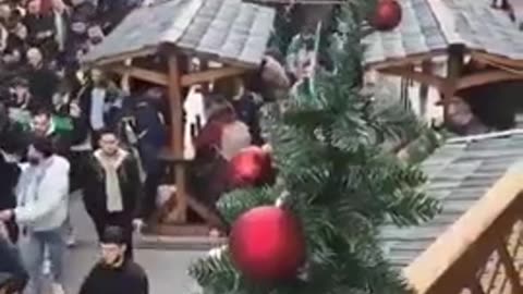 Muslims invade Christmas markets in Germany as a show of force