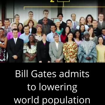 Bill Gates Ted Talk - Depopulation Agenda