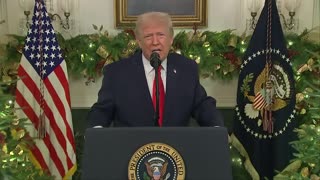 President Donald Trump delivers an address to the nation - December 17, 2025