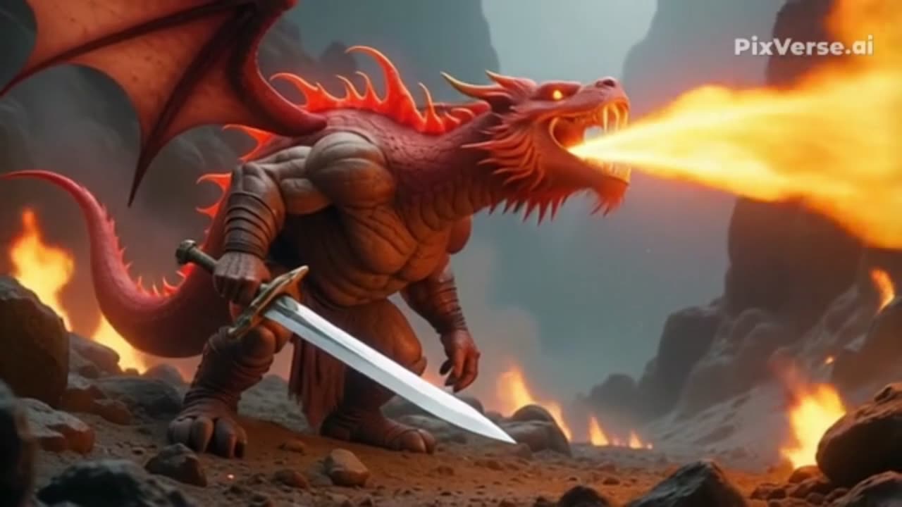 the earth is on fire