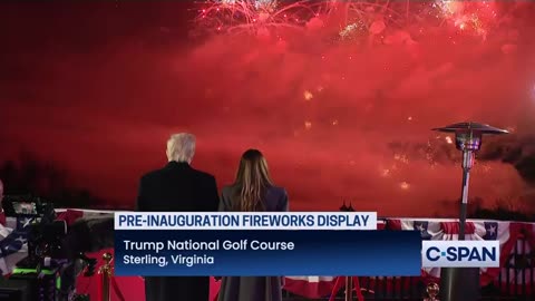 C-SPAN - Pre-Inauguration Fireworks