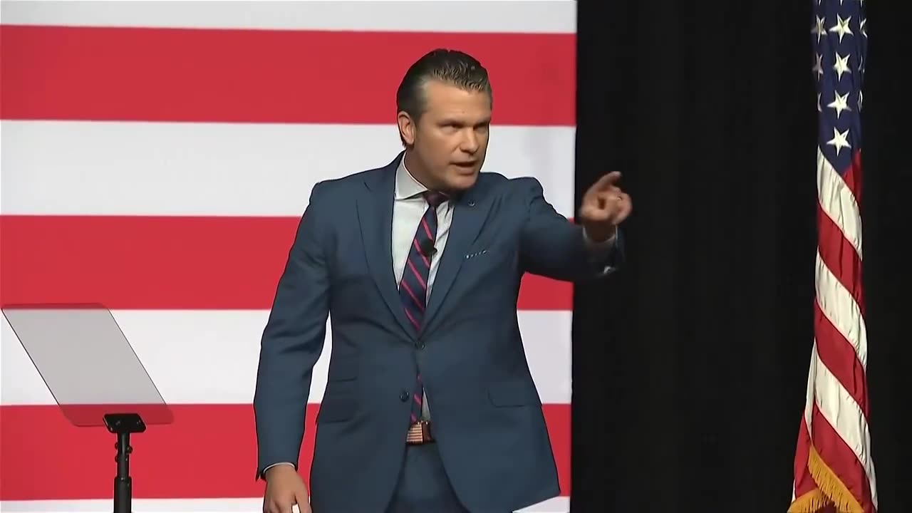 BREAKING: Pete Hegseth’s speech to the Generals literally sounds like a speech from 40s Germany