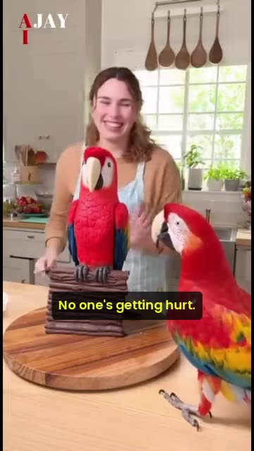 Parrot Says, "Call The Police!" (CC)