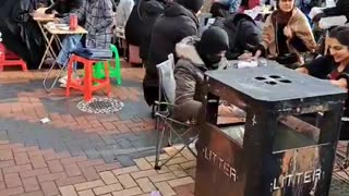 Tourist shocked by what he sees in London.