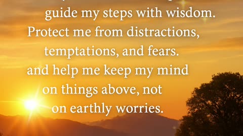 Morning Prayer to Start Your Day With God 🙏 | Peace, Strength & Guidance