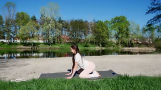 My gentle yoga on forest ⧸ Stretching flow for full body