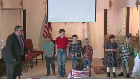 12-21-2025 1John 4:9 ~ the Love of God Made Manifest: CHRISTMAS PROGRAM