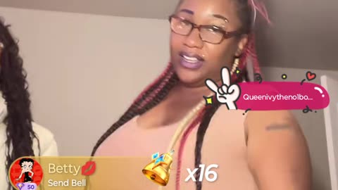 Ivy telling it all about her ex on the way to fight him