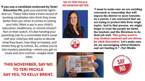 Teri Mickle the wrong candidate for School Board Director at the WSSD Region 2