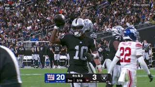 US Sports Football: New York Giants vs Las Vegas Raiders Game Highlights