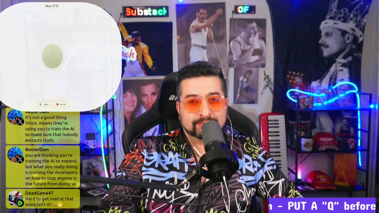 Talking With AI #9 - Ask Questions - Live Stream