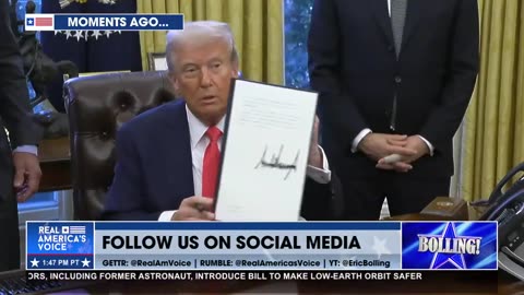 President Trump signs EO to create price transparency in Health Care.