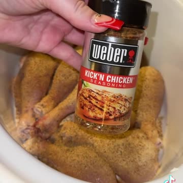 chicken legs in the crockpot