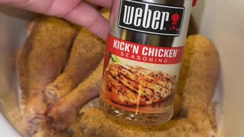 chicken legs in the crockpot