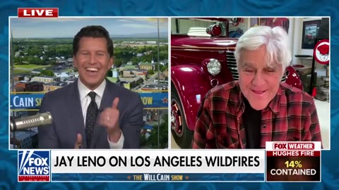 Jay Leno praises the CA fire department’s work, calls them ‘best in the world’