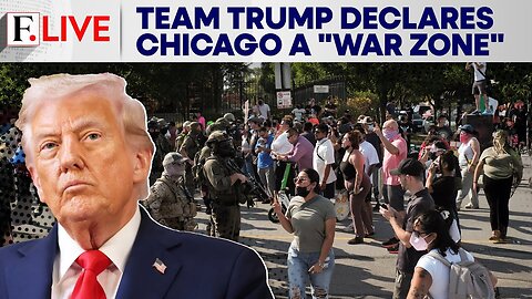 Trump Administration Calls Chicago a “War Zone” After Troop Deployment | Firstpost Live| N18G