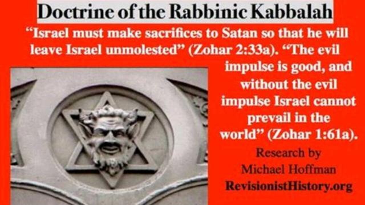 Professor says what the settlers are doing in Palestine is a satanic human sacrifice ritual