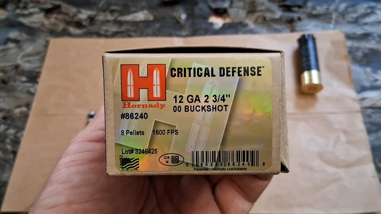 Evaluating Hornady's Critical Defense, Standard-length 12 gauge #00 Buckshot Loads. Part 2