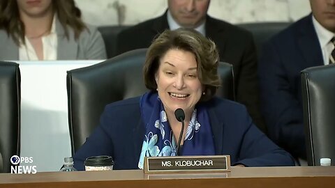 Sen. Klobuchar questions Bondi on Trump prosecution pressure, gun safety measures