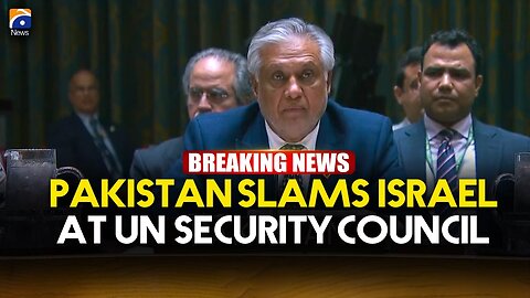 Pakistan Warns Israel & World at UN, “No More Words, It’s Time for Action” | Geo News English