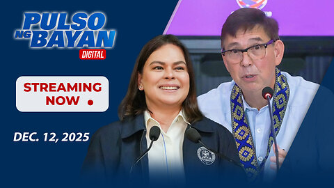 LIVE: Pulso ng Bayan kasama si Mj Mondejar at Franco Baranda | December 5, 2025