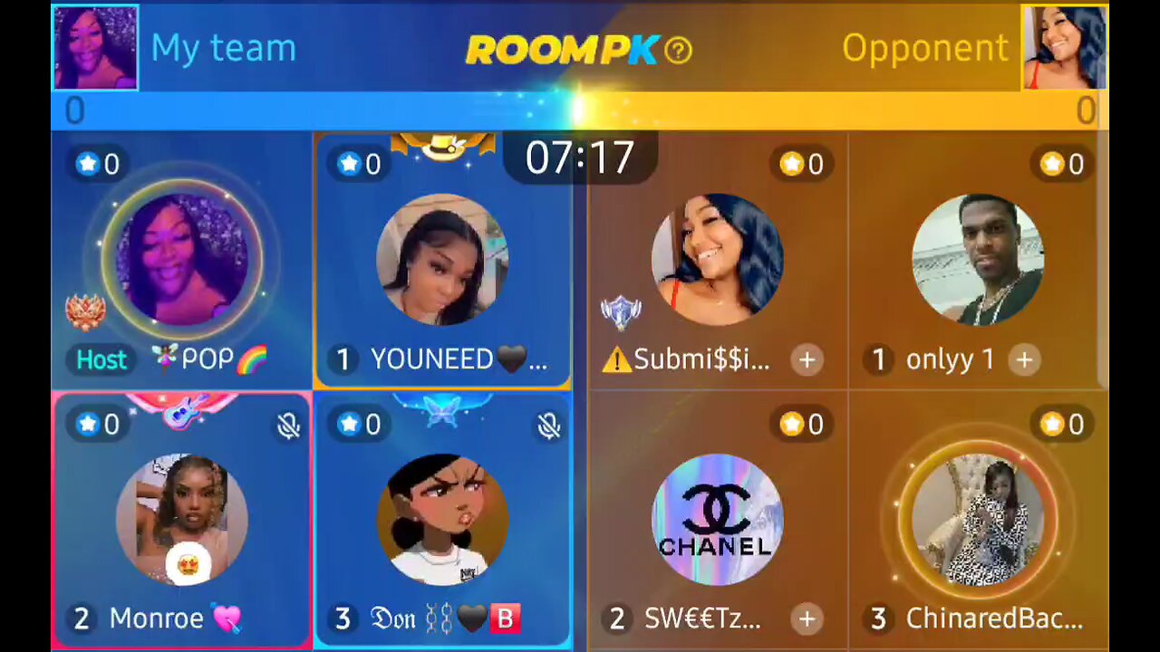 THE OTHER SIDE OF BIGO. CHINARED AND A GIRL NAME POP GO AT IT🔥🔥🔥