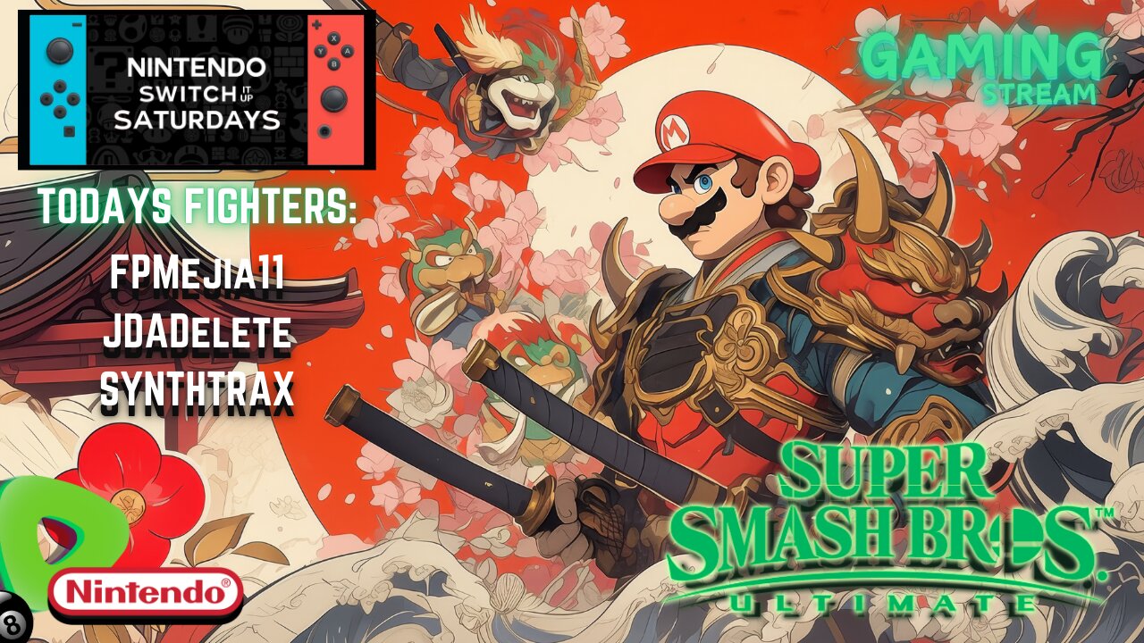 Super Smash Bros Ultimate with Mofio23! & JdaDelete - FPMejia's Domicile - 4pm pst / 7pm est