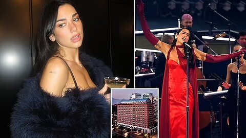 "Dua Lipa's Security Scare in Chile!"