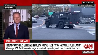 Trump says he's sending troops to protect 'war ravaged Portland'