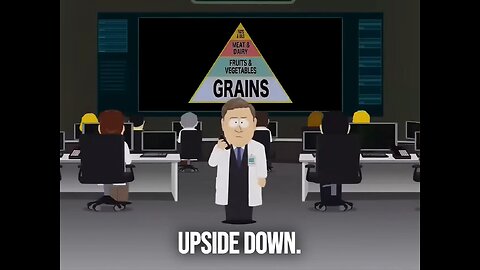 Upside-down is right-side-up #foodpyramid