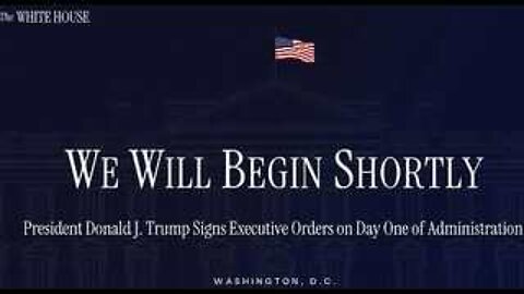 President Donald J. Trump Signs Executive Orders on Day One of Administration