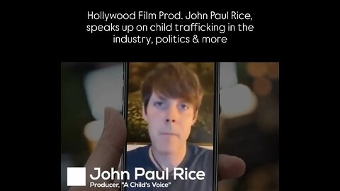 Hollywood film producer John Paul Rice speaks up! ~ 17PLUS 17PLUS.WEEBLY.COM