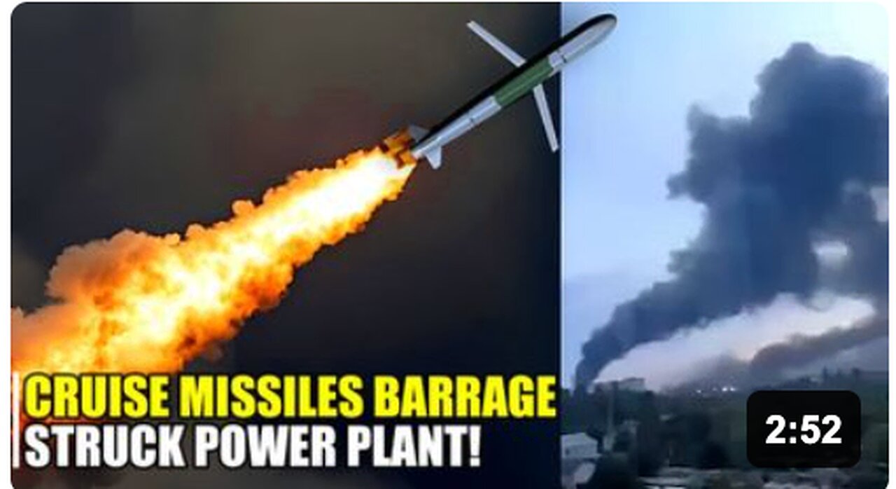 Five missiles one by one struck Belaya Tserkov power plant!