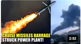 Five missiles one by one struck Belaya Tserkov power plant!