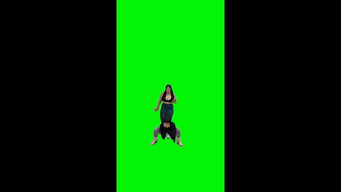 Embarrassed Dancer | Green Screen