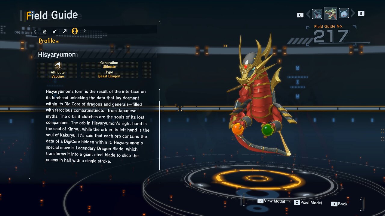 hisyaryumon all digivolution/de-digivolution/profile Digimon Story Time Stranger