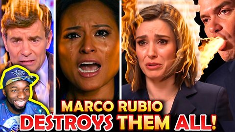 🚨Marco Rubio SMOKES Multiple Fake News Journos CRYING About Maduro Capture!