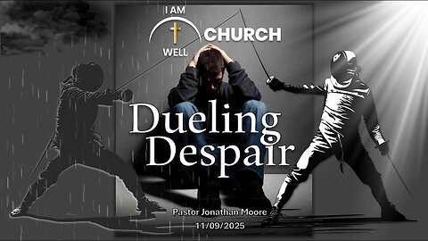 I AM WELL Church Sermon #123 "Dueling Despair" 11/09/2025