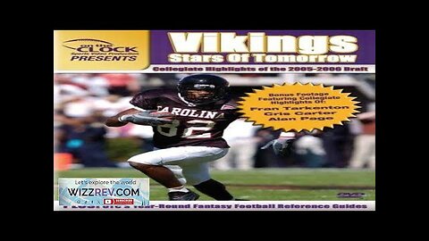 On the Clock Presents: Vikings 2005 Draft Picks Collegiate Highlights DVD Review