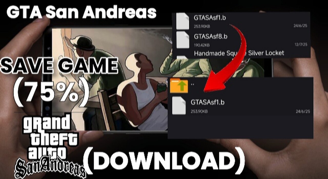 Save Game GTA San andreas android | How to Save Game For Gta San andreas on android