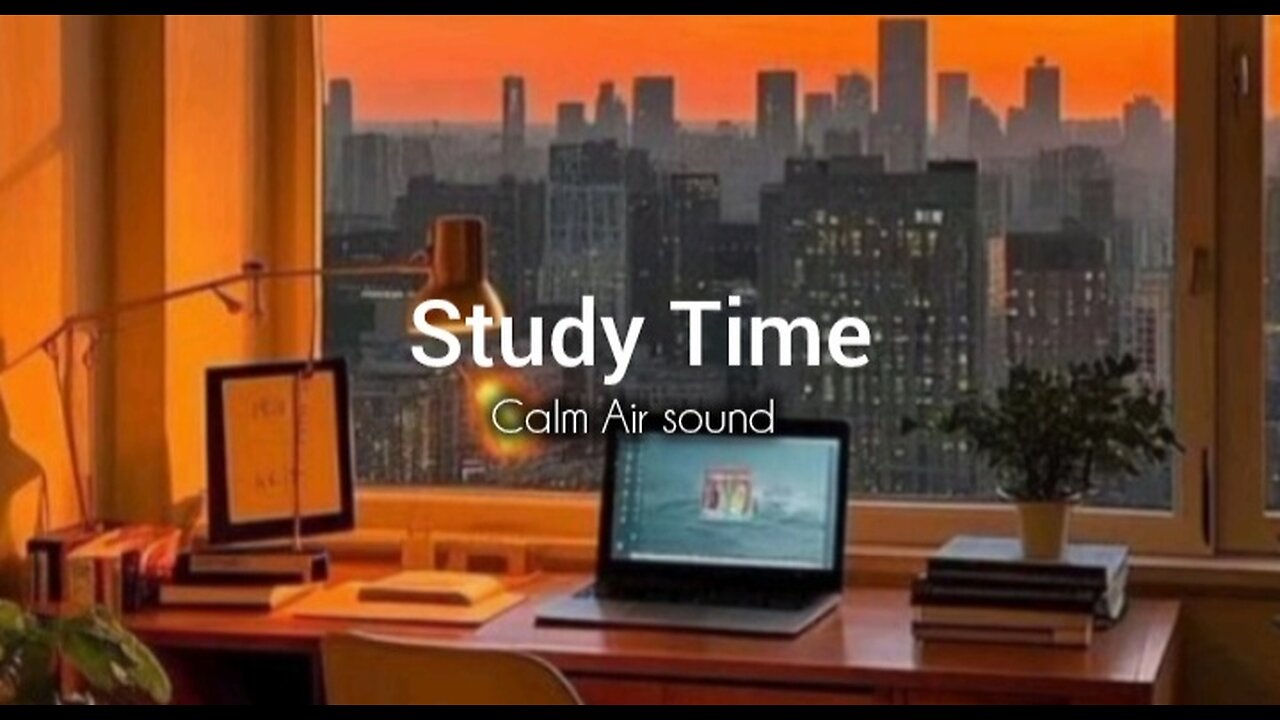 1 Hour Study Timer with Calm Wind Sound for Focus and Deep Concentration