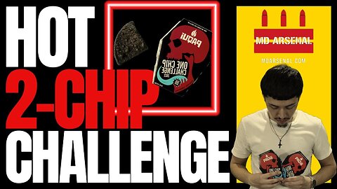 Gun Store Employee Attempts 2 Chip Challenge (SPICY) 5:00 MIN NO WATER!